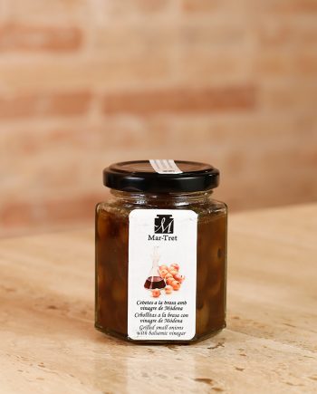 Cebetes a la brasa amb vinagre de Módena